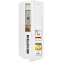 Exquisit Kühl-Gefrierkombination, 173 Liter, Standgerät, Kühl- und Gefrierschrank, 4-Sterne-Gefrierfach, LED-Beleuchtung, KGC232-60-E-040C weiss