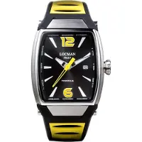 Locman 0552A01S-00BKYLSY Italy Herrenuhr Tremila gelb Ref. 0552A