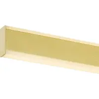 SLV ONE LINEAR 70, Wandaufbauleuchte, UP/DOWN, 2700/3000K, PHASE, messing 1008083