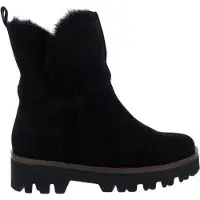 Waldlaufer H-London Bootie, Bear Order Doubleface, Schwarz, Reißverschluss, Weite H 732804-301-001 42 1/2