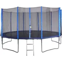 Spartan Trampolin 460 cm mit Netz und Leiter S987TOP TEAL