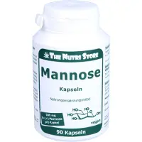 Hirundo Products Mannose 500 mg vegetarische Kapseln 90 St