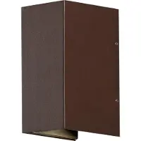Konstsmide Ländlicher Wandstrahler Cremona rostbraun