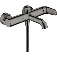 Hansgrohe Einhebel-Wannenmischer AXOR CITTERIO M DN 15, Aufputz polished black chrome polished black chrome