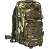 Sturm Bundeswehr und Freizeitshop Sturmrucksack 36 Liter Woodland 100% Polyester Miltec 50214