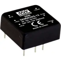 MEAN WELL MEANWELL SKMW30G-05, DC DC-Wandler, 18-75V:+5V 6A 30W