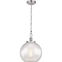 Elstead Lighting Elstead Tabby Hängeleuchte E27 Gebürsteter Stahl