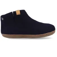 Tofvel Pantoffel Unisex Mula Blau Wollfilz