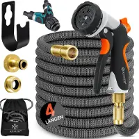Kesser Premium Gartenschlauch Flexibler Wasserschlauch dehnbarer Flexischlauch