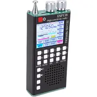 Kkmoon Vollband-Radio FM LW MW SW Air SSB-Band Dual-Systeme 2,4-Zoll-IPS-Touchscreen Handheld-Bluetooth-Radio