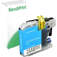 NexoPrint Druckerpatrone kompatibel zu Brother LC-225XLC cyan MFC-J 5720 DW MFC-J 5625 DW MFC-J 5620 DW MFC-J 5320 DW MFC-J 4625 DW