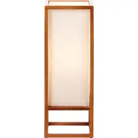 Brilliant Tischleuchte 1-flammig HxBxT 53x20x20 cm Seaside natur/weiß mit Kabelschalter