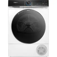 Siemens iQ700 WQ46B2DEX, Freistehend, Frontlader, Wärmepumpe, Weiß, Drehregler, Berührung, Rechts