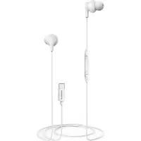 Thomson 00132991, Kabelgebunden, Anrufe/Musik, 20 - 20000 Hz, 16 g, Kopfhörer, Weiß