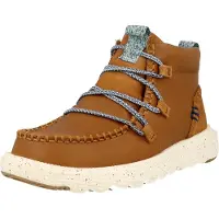 HeyDude Boots Damen Reyes Stiefel Leder Tobacco Brown-Schuhgröße 37