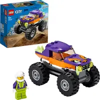 LEGO 60251 City Monster-Truck Spielzeug, Spielzeugauto als spannendes Geschenk für Mädchen und Jungen ab 5 Jahre