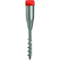 Proregal Eindrehbodenhülse Terra | Geeignet für Ø 2,4/3,8/4,2/5/5,5/6,5 cm | HxBxT 56x8x8cm | Stahl | inkl. Eindrehstange | Zum Eindrehen