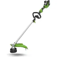 Greenworks GD24X2TX Akku-Motorsense, Lithium-Ionen-Akku