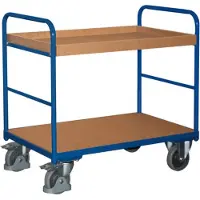 Cordes Tischwagen - 2 Etagen - 1 Boden, 1 Kasten - Traglast 250 kg - 990 x 800 x 1.260 mm (HxBxT)