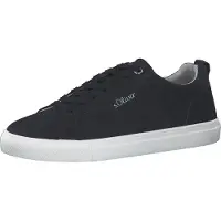 s.Oliver Herren Halbschuh moderner Schnürschuh Sneaker 5-13632-30, Größe:44 EU, Farbe:Blau