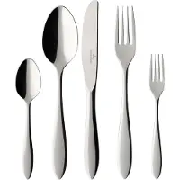 Villeroy & Boch Arthur gebürstet Tafelbesteck 180-teilig "Gastro-Set"