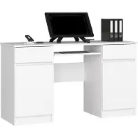 Akord Furniture Factory IP0PBIUBIA003, Gerade, Rechteckige Form, Matt, Weiß, 2 Schublade(n), 500 mm