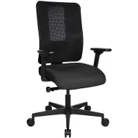 Topstar Bürostuhl Sitness Open X (N) Deluxe mit Schiebesitz, OX30WTW2 T220 anthrazit, schwarz, schwarz Stoff