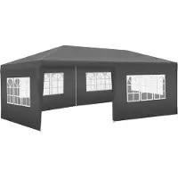 TecTake Pavillon Novara 6 x 3 m, im Stecksystem