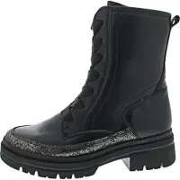 Waldlaufer H-Amara Schnürstiefel Schwarz in Gr. 38.5