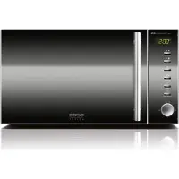 Caso MG20 Ceramic menu Design Mikrowelle mit Grill und flachem Keramikboden