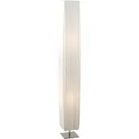 Globo Stehleuchte Metall verchromt, 2x E27