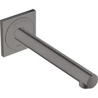 Hansgrohe Elektronik-Waschtischmischer AXOR UNO 220 UP, Wandmontage brushed black chrome brushed black chrome