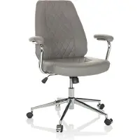 Hjh OFFICE Home Office Chefsessel THEO I Kunstleder Höhenverstellbarer Computerstuhl, Bürostuhl mit Armlehnen