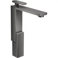 Hansgrohe Waschtisch-Einhebelmischer 280 Axor Edge Ausl. 180mm, Diamantschl., pol. bla vc