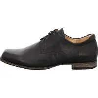 Think GURU Herrenschuhe - elegante Halbschuhe - Schnürschuhe schwarz