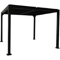 Jet-Line Pavillon Lamellendach Gartenzelt Gartendach Dubai II 3x3m Aluminium Neu