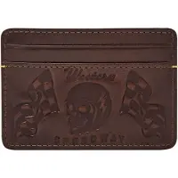 Fossil Kartenhalter Bronson Card Case Espresso dunkelbraun