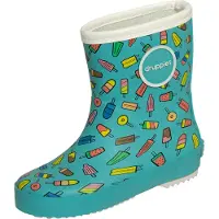 Druppies Regenstiefel Summer blau koud Größe