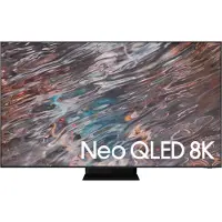 Samsung Series 8 QE75QN800AT, 190,5 cm (75"), 7680 x 4320 Pixel, Neo QLED, Smart-TV, WLAN, Edelstahl