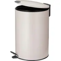 kela Mülleimer Mats mit Pedal Beige 12 Liter