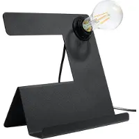 Sollux Tischleuchte INCLINE schwarz 1xE27 15W Stahl 24x13x25cm