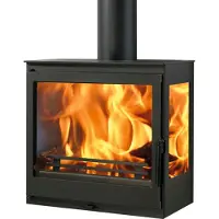 Panadero Kaminofen Onix Wall Stahl schwarz 7,8 kW