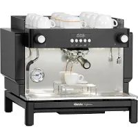 Bartscher Siebträger-Kaffeemaschine Coffeeline B10 mit 1 Brühgruppe, 550x575x465 mm (BTH)
