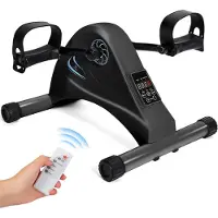 Safe Life Stuhl Fahrrad mit elektrischer Unterstützung - Schreibtisch Fahrrad - für Arme und Beine - Stuhl Fahrrad Bewegungstrainer - für ältere Menschen oder Rehabilitation - Fahrrad Trainer - schwarz