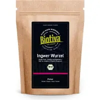 Biotiva Ingwer Pulver Bio 250 g