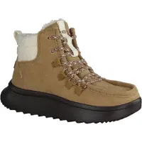 HeyDude Wendy Peak 41995-26J Damen Boots, Lede/Textil, Chestnut/Black - Damenschuhe Modische Stiefelette / Boots, Braun, leder/textil (wasserabweisend)&nbsp