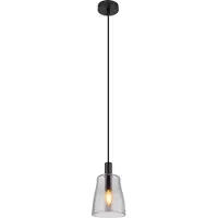 Globo Lighting Hängeleuchte Metall schwarz matt, 1x E14