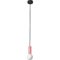Osram Decor Concrete Mic Pendelleuchte G9 100mm Rosa, Beton, Metall, hochwertige Optik, für Wohn- und Esszimmer