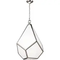 Elstead Lighting Elstead Diamond Kronleuchter E27 4-fach Poliertes Nickel