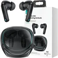 Usams Bluetooth 5.3 Tws Enc Xj13 Serie Gaming Earbuds Wireless Schwarz/Schwarz Bhuxj01 (Us-Xj13)